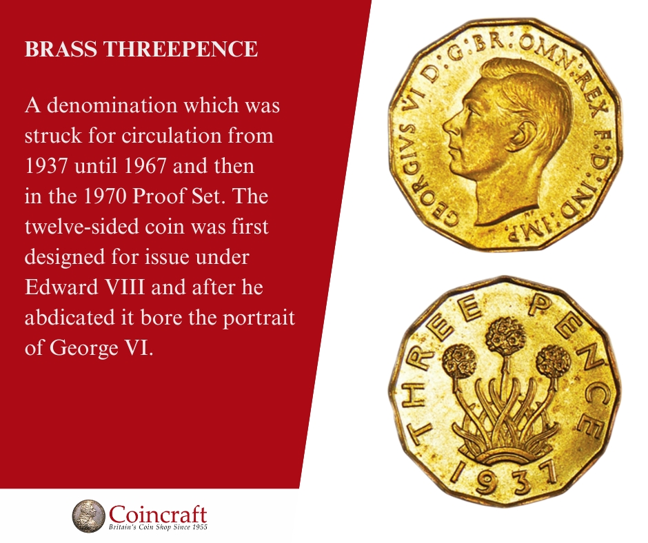 Brass Threepence - Coincraft